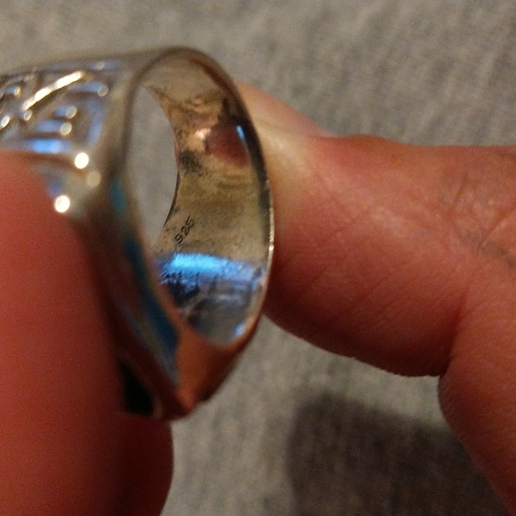 dragon heavy sterling silver ring 24g - Picture 4 of 4